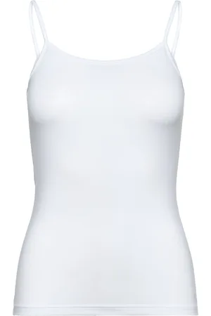 ccdk copenhagen Modal Strap Top White