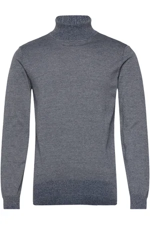 Blend Bhbruton Roll Neck Knit Grey
