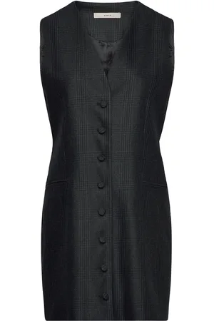 REMAIN Birger Christensen Suiting Vest Black