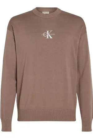 Calvin Klein Monologo Sweater Brown