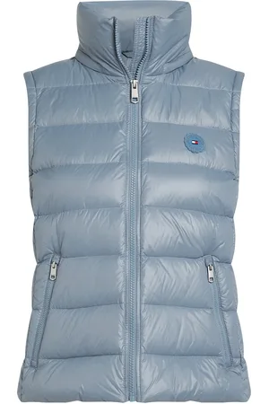Tommy Hilfiger Lw Down Feminine Gloss Vest Blue