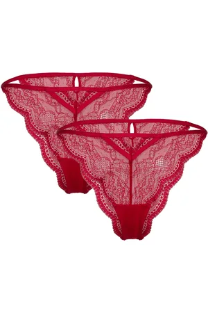 Hunkemöller Isabelle Tanga R Brazilian 2P Red