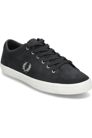 Fred Perry Baseline Suede Black