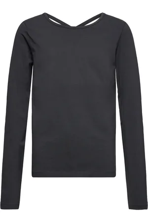 Lindex Top With Cross Back Grey