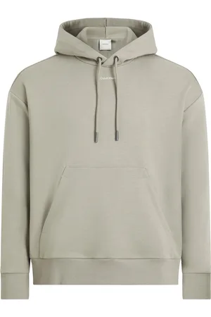 Calvin Klein Nano Logo Hoodie Khaki