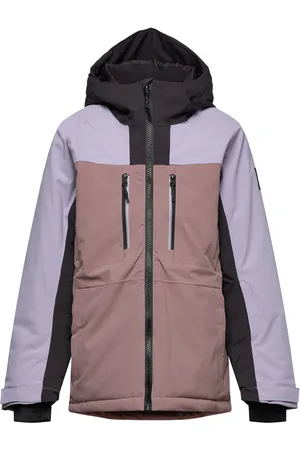 Color Kids Girls Jr. Ski Jacket -Contrast Patterned
