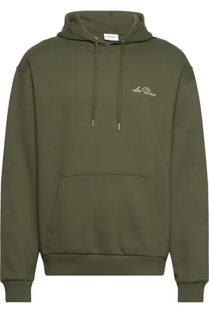 Les Deux Crew Hoodie Green