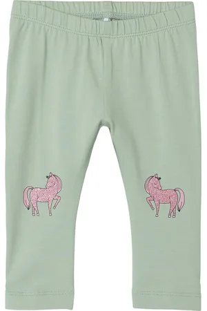 NAME IT Nbfjennia Capri Legging Green