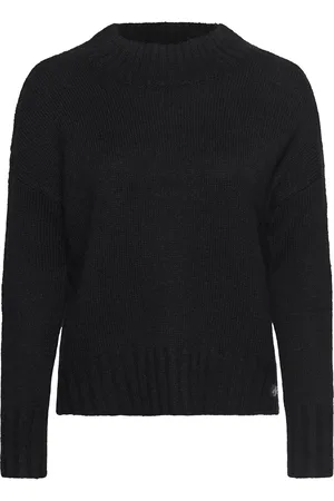 Superdry Essential Mock Neck Jumper Black