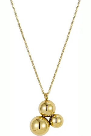 Bud to rose Brea Large Necklace Gold Gold