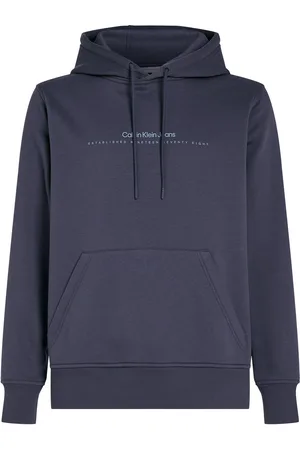 Calvin Klein Minimal Logo Hoodie Navy