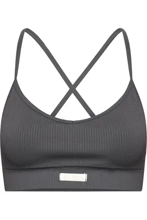 Björn Borg Studio Seamless Ribbed Strap Bra Black