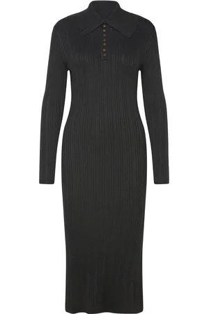 French Connection Nia Mari Dress Grey