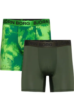 Björn Borg Performance Boxer 2P Green