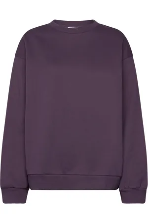 Filippa K Maisie Cotton Sweatshirt Purple