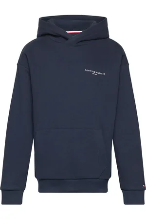 Tommy Hilfiger U Mini Corp Logo Hoodie Navy