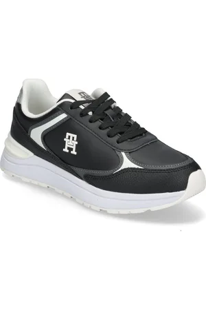 Tommy Hilfiger Casual Fashion Runner Lthr Black