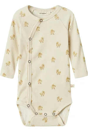 Lil Atelier Nbnlavo Emo Ls Slim Wrap Body Lil Yellow