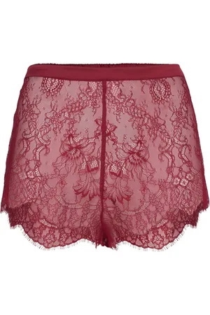Hunkemöller Delphine Lace Shorts Red