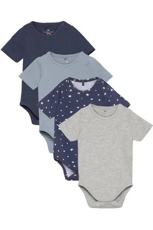The New Tnsbbaby Boys Basic S_S Body Multi Pack Patterned