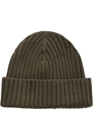 GANT Chunky Wool Beanie Green