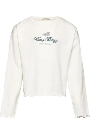 MANGO Embroidered Detail Cotton T-Shirt White
