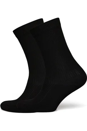 Swedish Stockings 2-Pack Billy Bamboo Socks Black