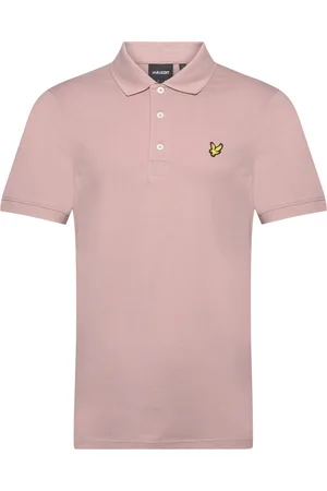 Lyle & Scott Plain Polo Shirt Pink