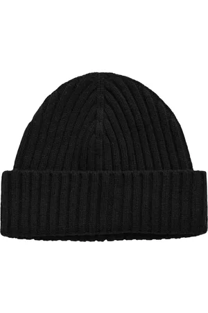 GANT Chunky Wool Beanie Black