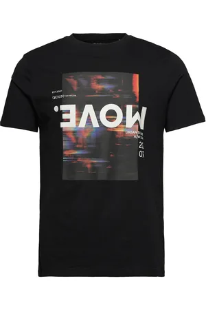 TOM TAILOR Photo Print T-Shirt Black
