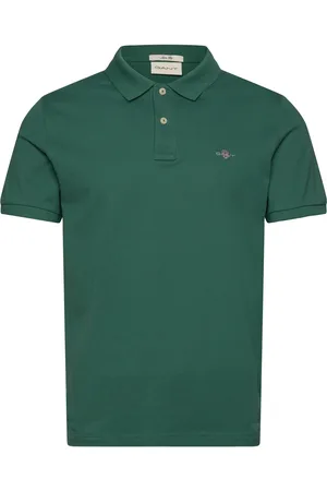 GANT Slim Shield Ss Pique Polo Green