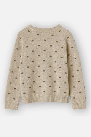 Fliink Benna Dot Pullover Beige