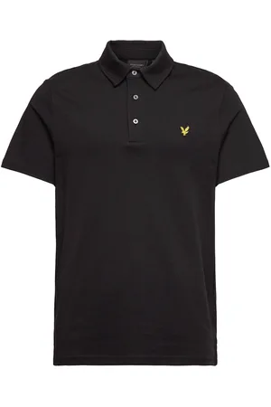 Lyle & Scott Interlock Polo Shirt Black