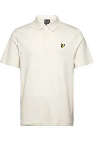 Lyle & Scott Interlock Polo Shirt Cream