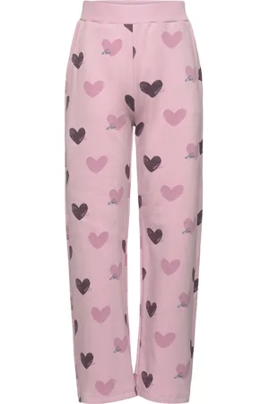 Minymo Pants Sweat Aop Pink