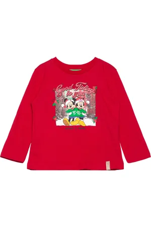 Benetton T-Shirt L/S Red