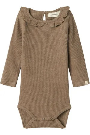 Lil Atelier Nbfsophia Sak Ls Slim Body Lil Brown
