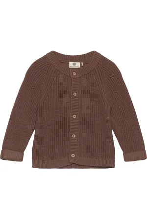 EN FANT Cardigan Knit Brown