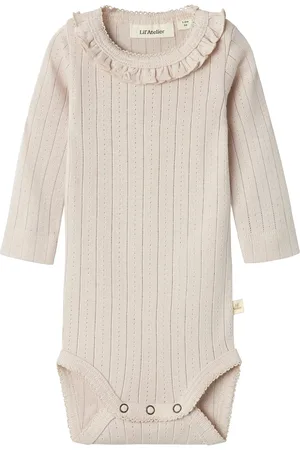 Lil Atelier Nbfrachel Nis Ls Slim Body Lil Noos Beige