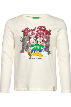 Benetton T-Shirt L/S Cream