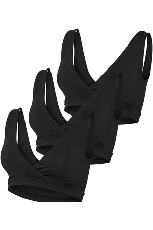 Mama;licious Mlmalina Bra 2F 3-P Black