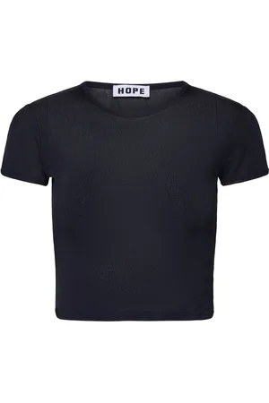 Hope Vile Tshirt Shiny Blue Jersey Navy
