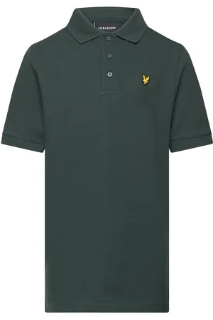 Lyle & Scott Plain Polo Shirt Green