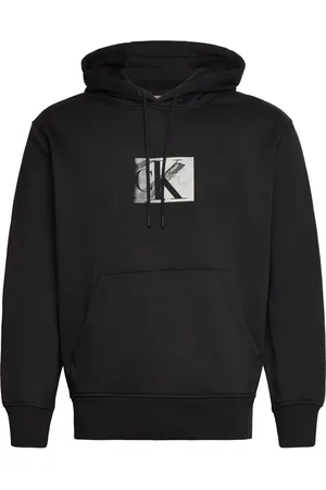 Calvin Klein Small Ck Box Hoodie Black