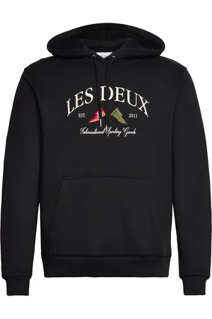 Les Deux Ivy League Hoodie Black