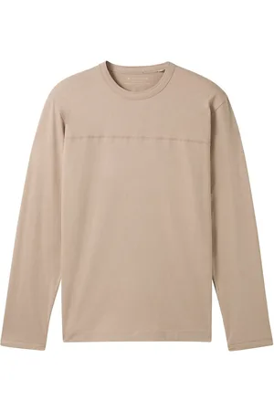 TOM TAILOR Basic Longsleeve Beige