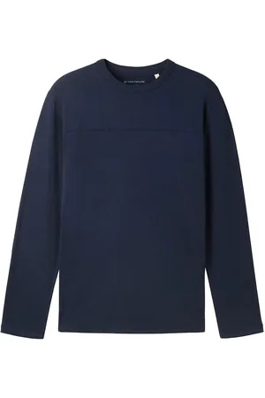TOM TAILOR Basic Longsleeve Navy