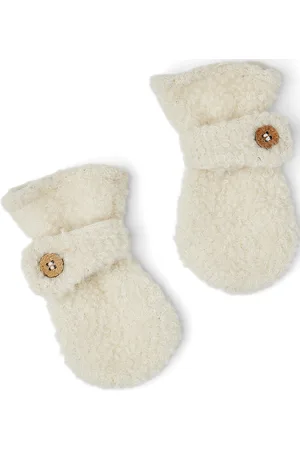 Smallstuff Mittens Bouclé Merino Wool Cream
