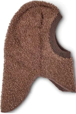 Smallstuff Balaclava Bouclé Merino Wool Brown