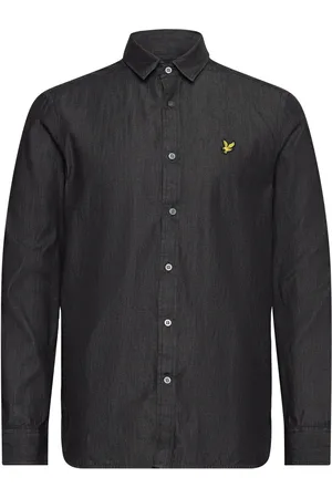 Lyle & Scott Fine Denim Shirt Black